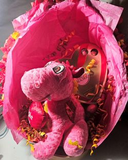 Dragon Gift With Roses Egg Shape Set Customized Present 