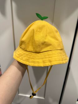 Baby Orange bucket hat