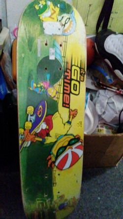 Rocket power skateboard