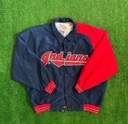 Diamond Collection Cleveland Indians Starter Jacket XXL
