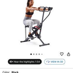 Exercise Equipment Row And Ride Trainer Sunny Health And Fitness Product