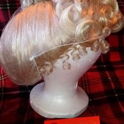 Blond Gibson Girl Wig Costume Halloween 