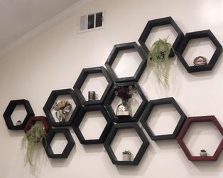 Honeycomb Shelves