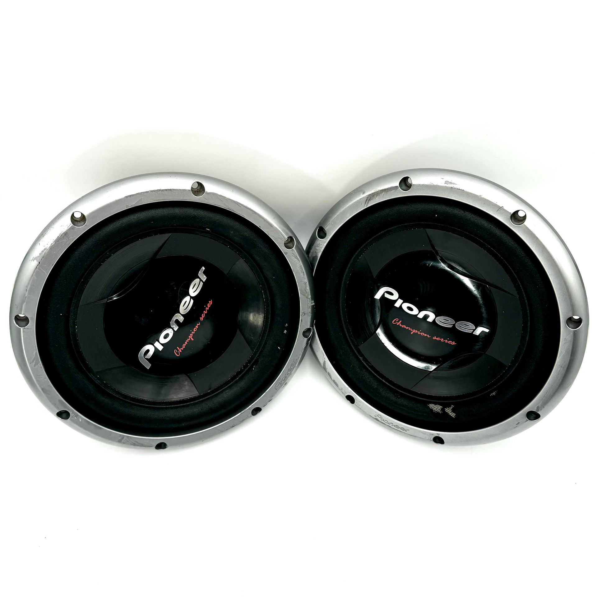 Pioneer 12" Champion Series Subwoofers with 1400 Watts Max Power w/ Box worn no rips tears