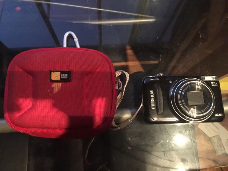 Fujifilm camera with case