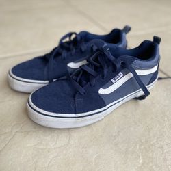 Navy Vans Shoes - Size 6