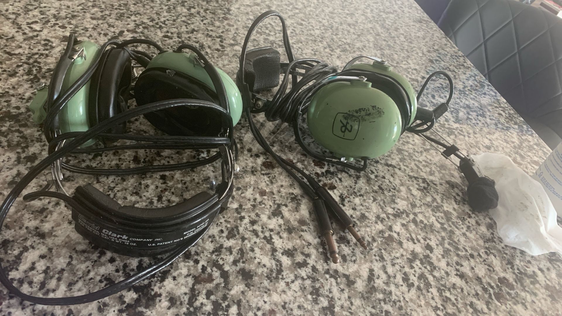 Clark Aviation Head Sets