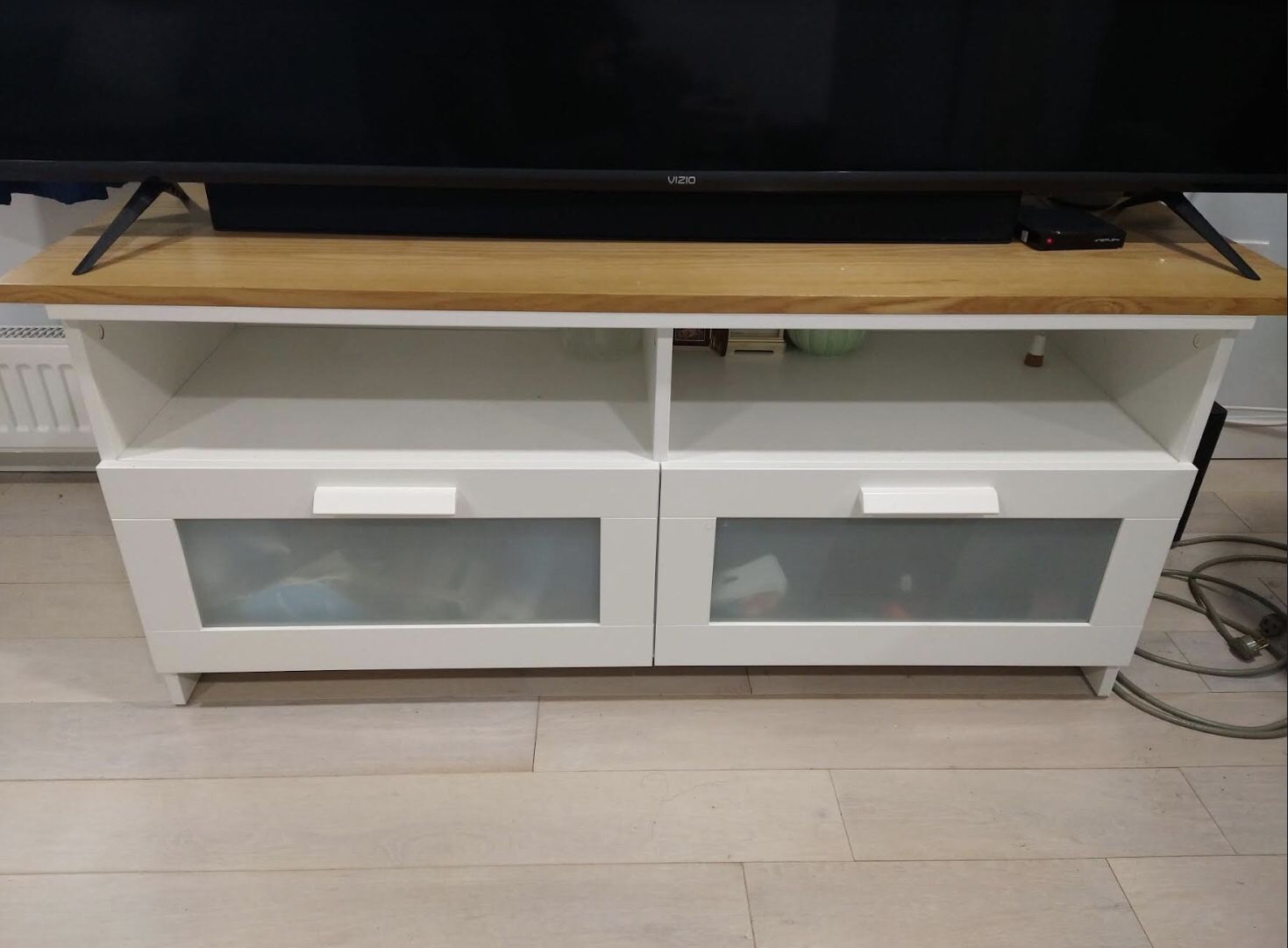 IKEA Brimnes TV unit Stand With Drawers In White