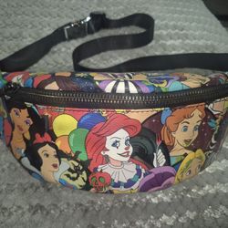 Rare Disney Princess Horror Fanny Pack Belt Bag, In Very Good Condition 