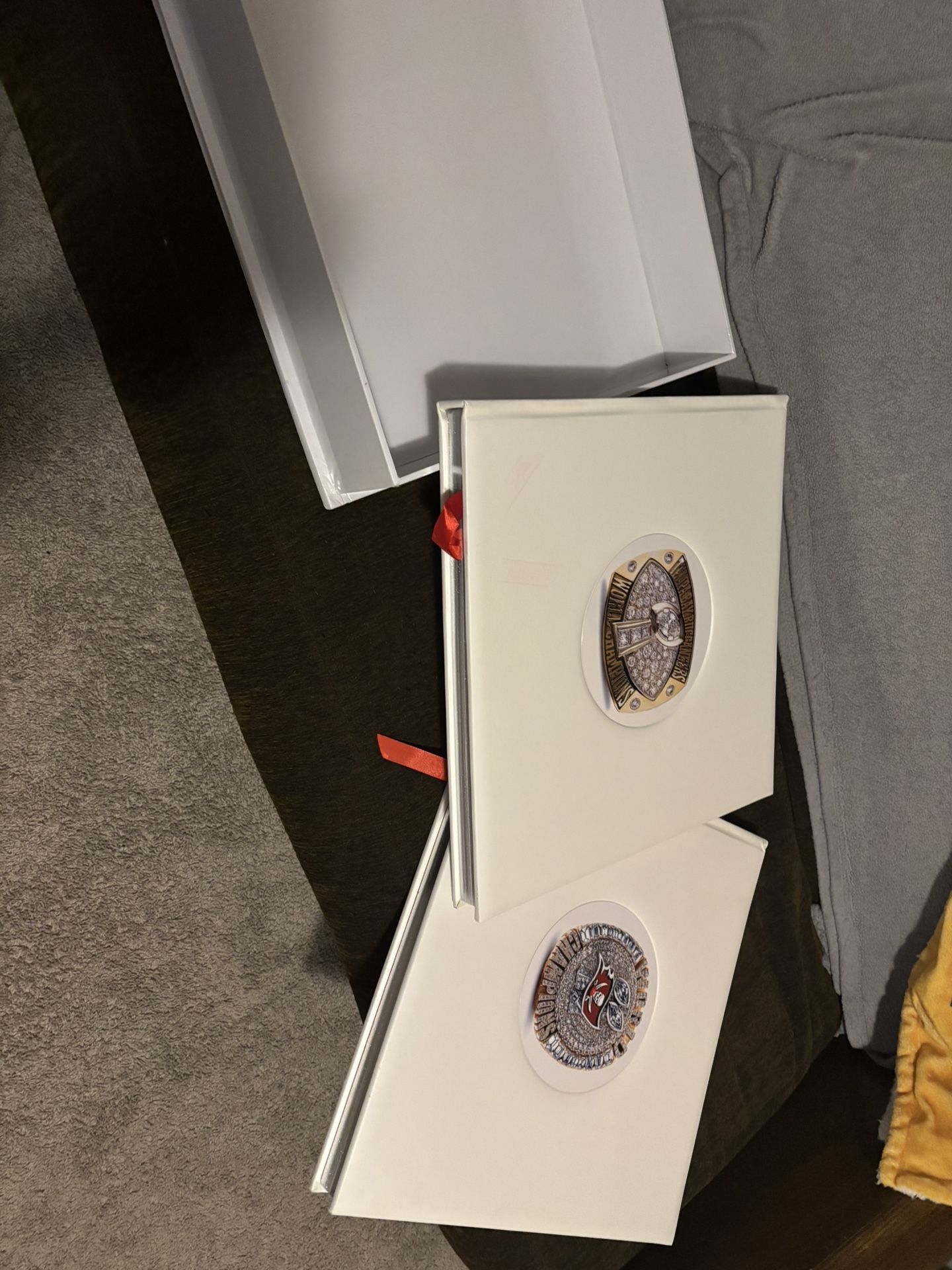 Super Bowl Bucs Leather Back Fans Book