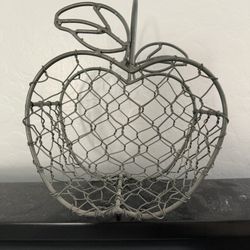 Apple Wire Container-Napkin Holder 