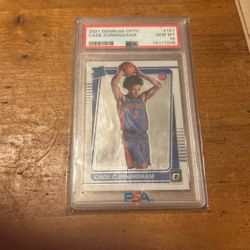Cade Cunningham Base Rated Rookie PSA 10 