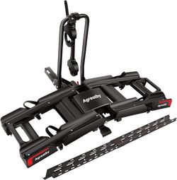 2-Bike Hitch Bike Rack with Ramp - Fat Tire Bike Rack Hitch