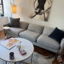CB2 Hoxton Stone Sofa 