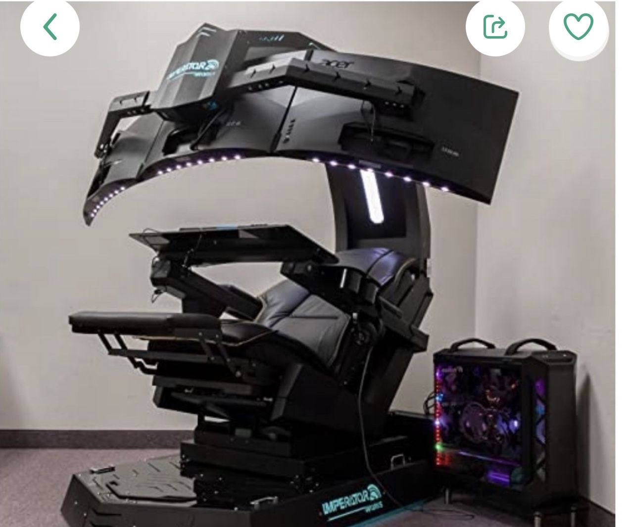 Imperatorworks IWR1 Zero Gravity Workstation for Sale in Scottsdale, AZ