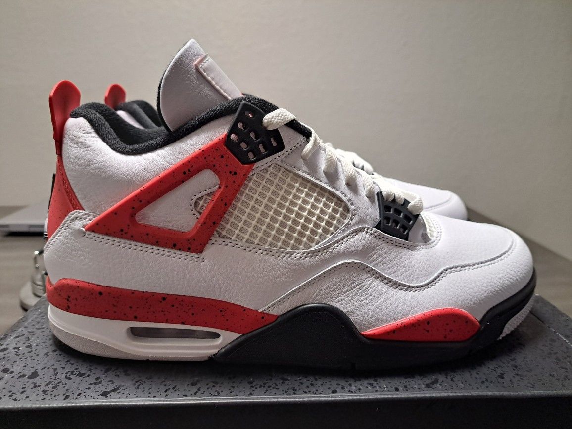 Jordan 4 Red Cement