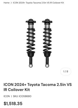 2025 toyota tacoma icon struts