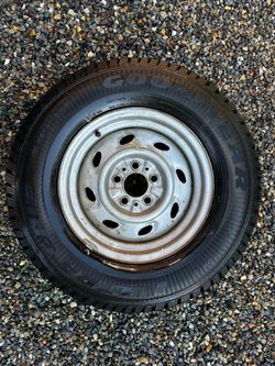 Studded snow tires