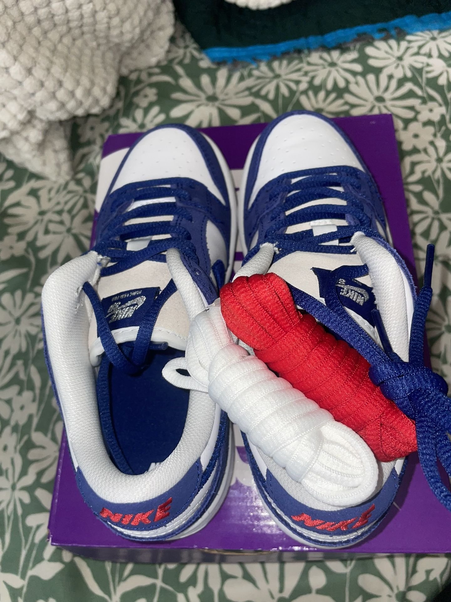 Nike Sb Dunk Low Los Angeles Dodgers Dunk Size 2.5y