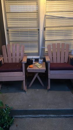 Chairs and table set