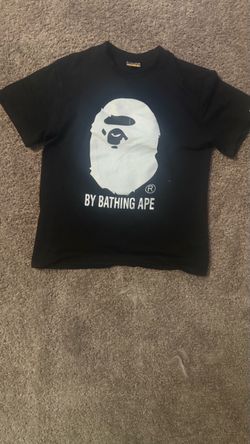white bape tee