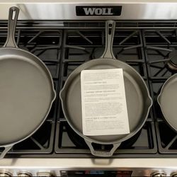 Bruntmore Pre Seasoned Cast Iron Skillet