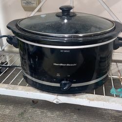 Hampton bay slow cooker, 10 quarts oval