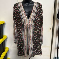 Free People Rain or Shine Boho dress