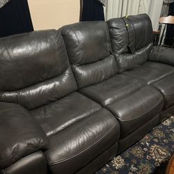 Couch Set - 3 Pieces - Reclining