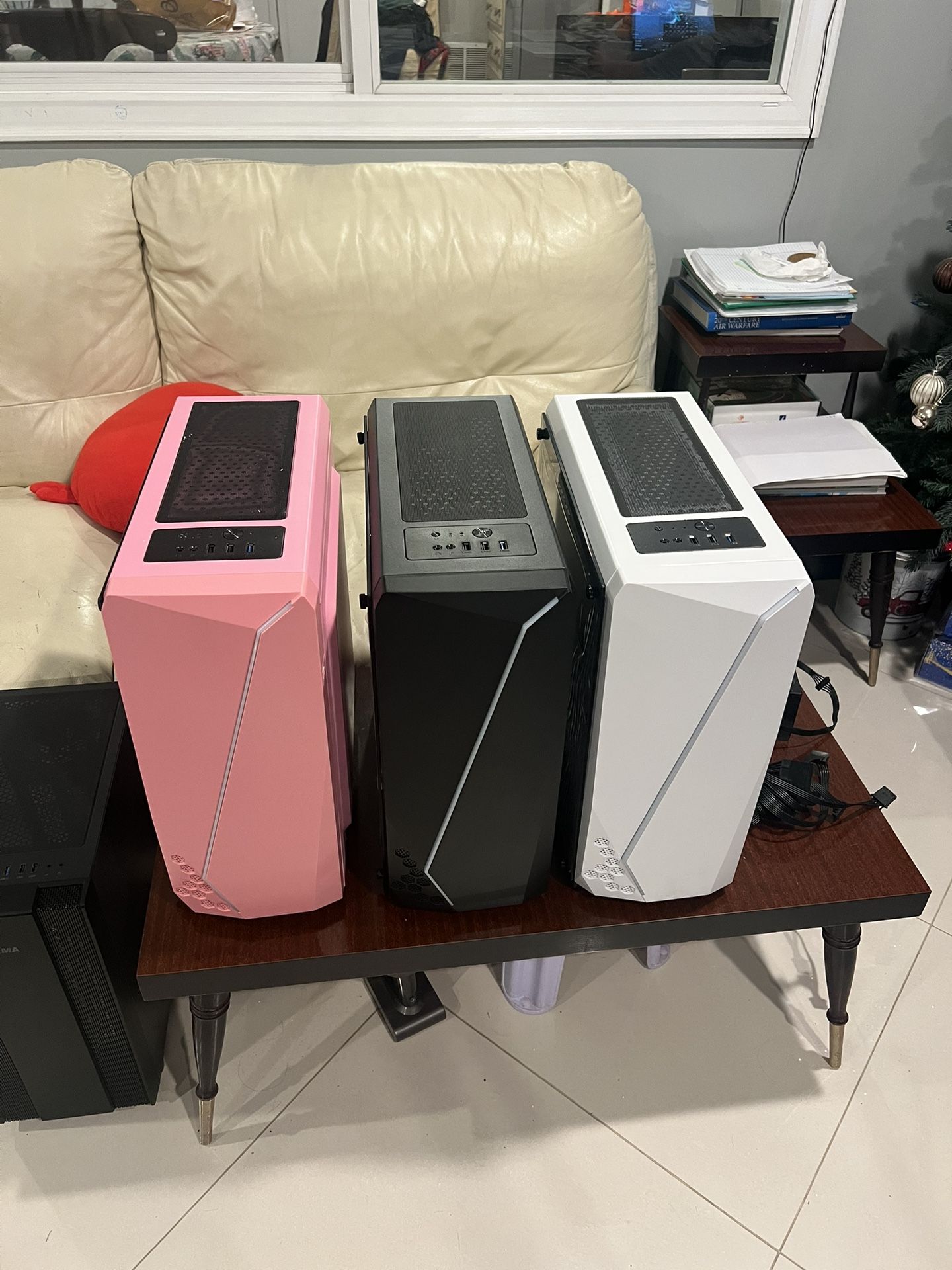 Sama K2 rgb gaming case ATX rgb light strip tempered glass