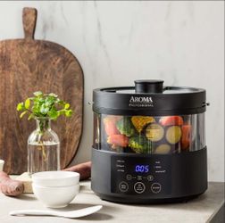 Aroma’s SmartCarb Multicooker & Food Steamer