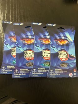 Demon Slayer Sleeved Booster Packs
