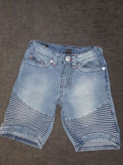 True Religion kids jeans and shorts size 8