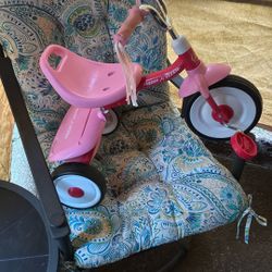 Like New Pink Radio Flyer Bike