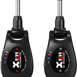 Xvive U2 Guitar Wireless System with Transmitter and Receiver for Electric Guitars Amp Bass Violin