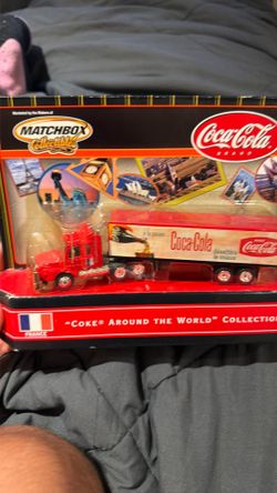 Coca-cola Around The World Tractor Trailer Diecast 5 France Mattel