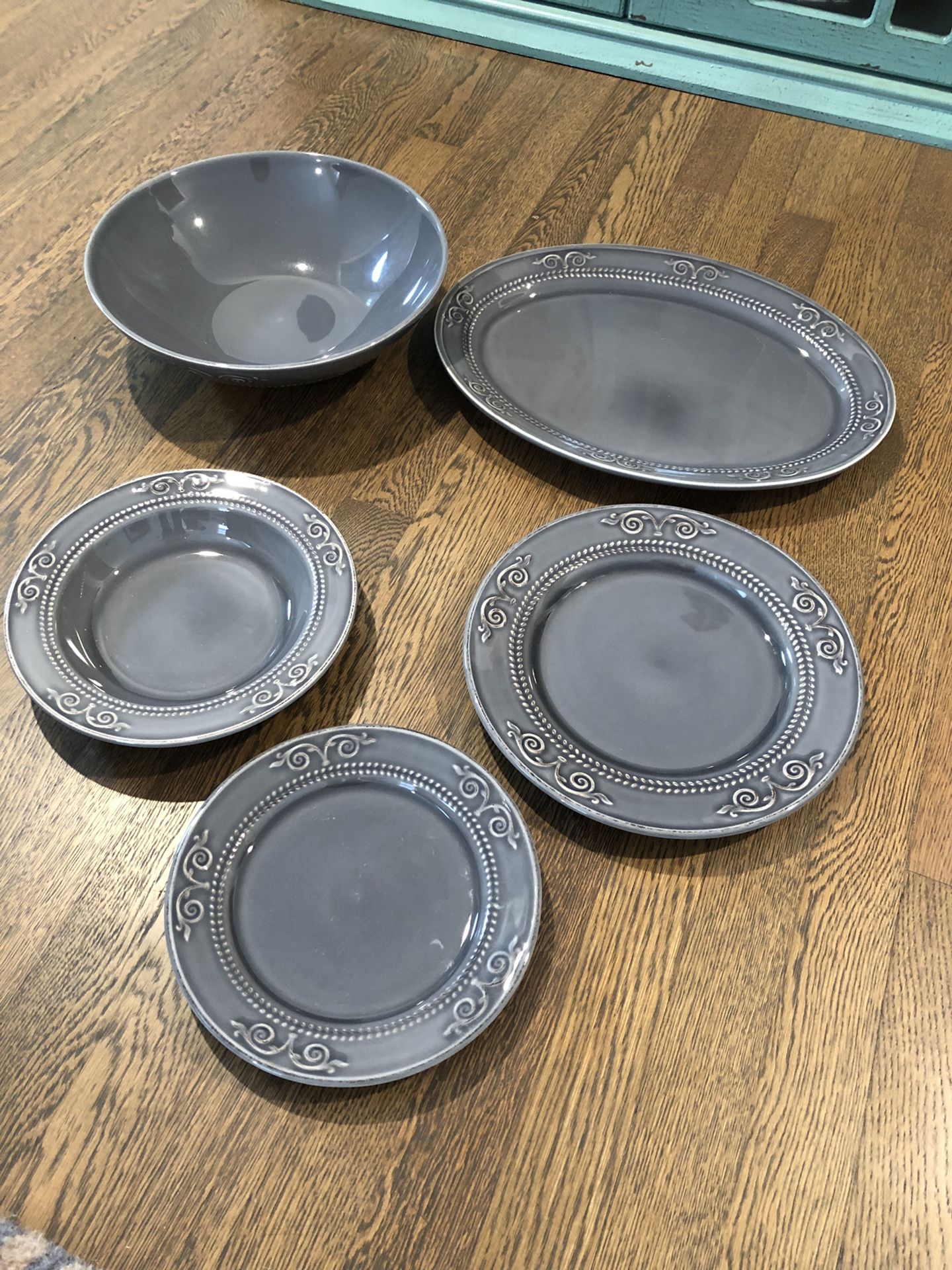 Matceramica plates, bowls, and serving dishes