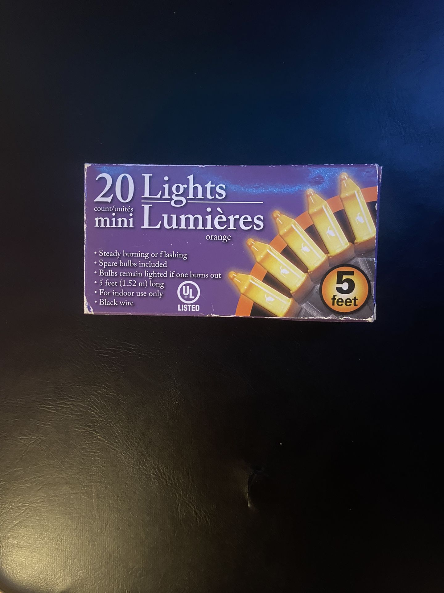 *NEW* 20 Lights count/unités mini Lumières 5 Feet