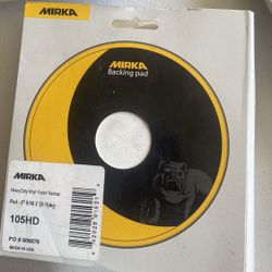 Mirka Vinyl Back Up Pad 5” 1 PK