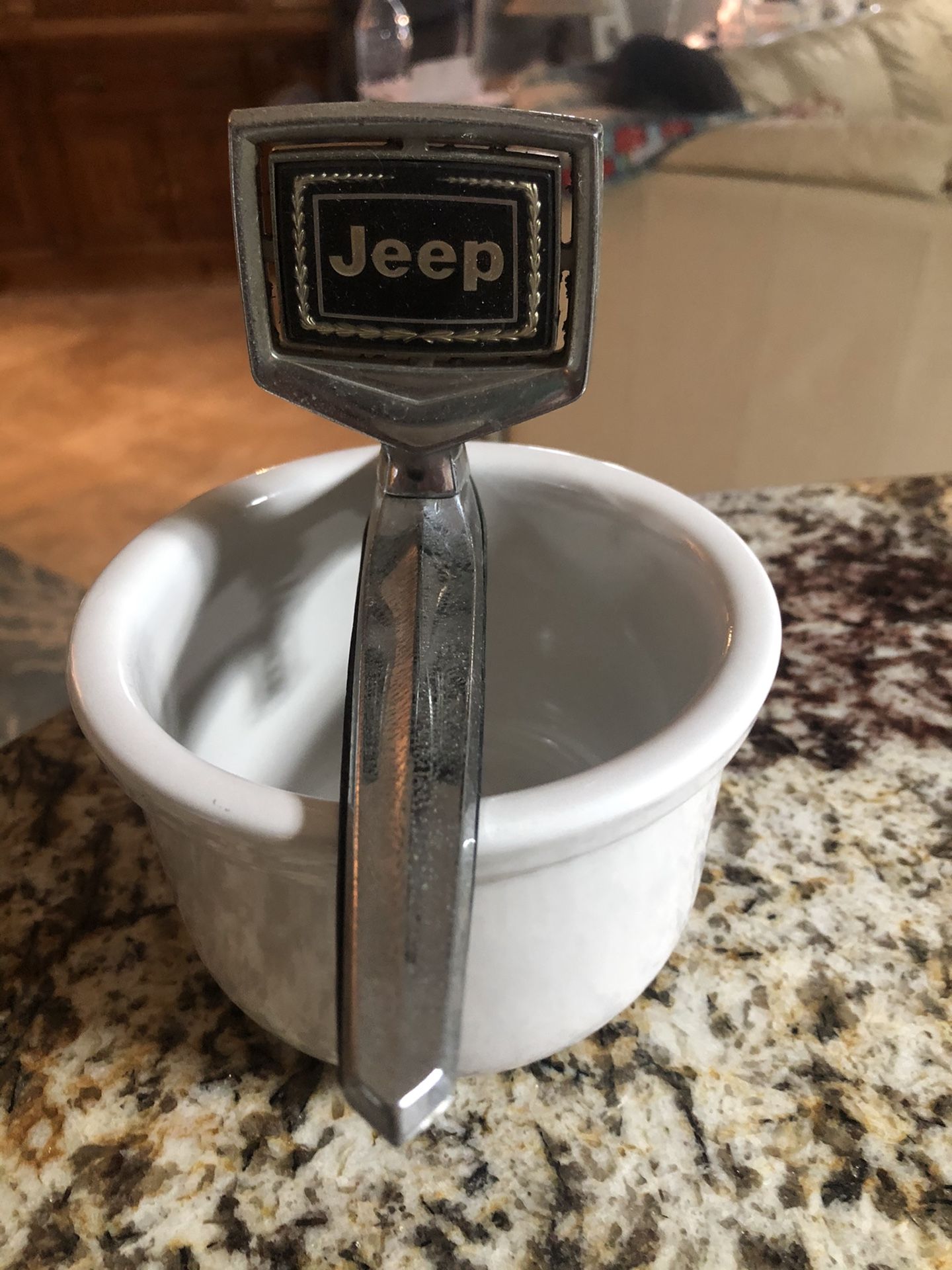 Jeep grand Wagoneer hood ornament
