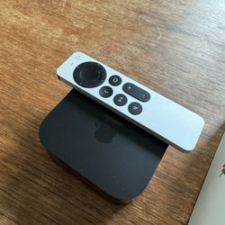 Apple TV 4K 2nd Gen With Silver Siri Remote