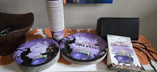Baby Shower Halloween Theme Items