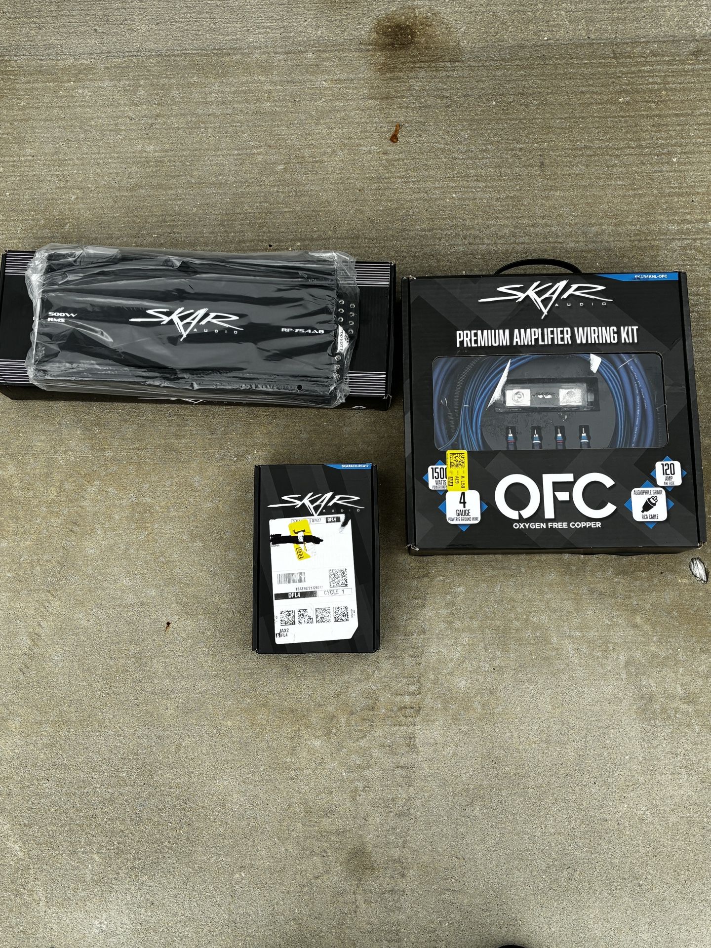 Skar Audio Amplifier Kit