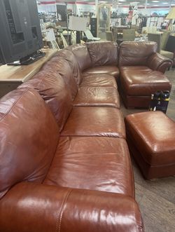 Leather Sofa Set Sectional