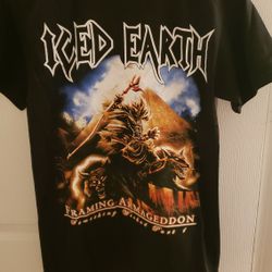 Vintage  Iced Earth Framing Armageddon Adult Small 