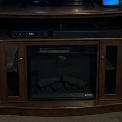 Electric Fireplace Tv Stand Needs To Go ASAP 
