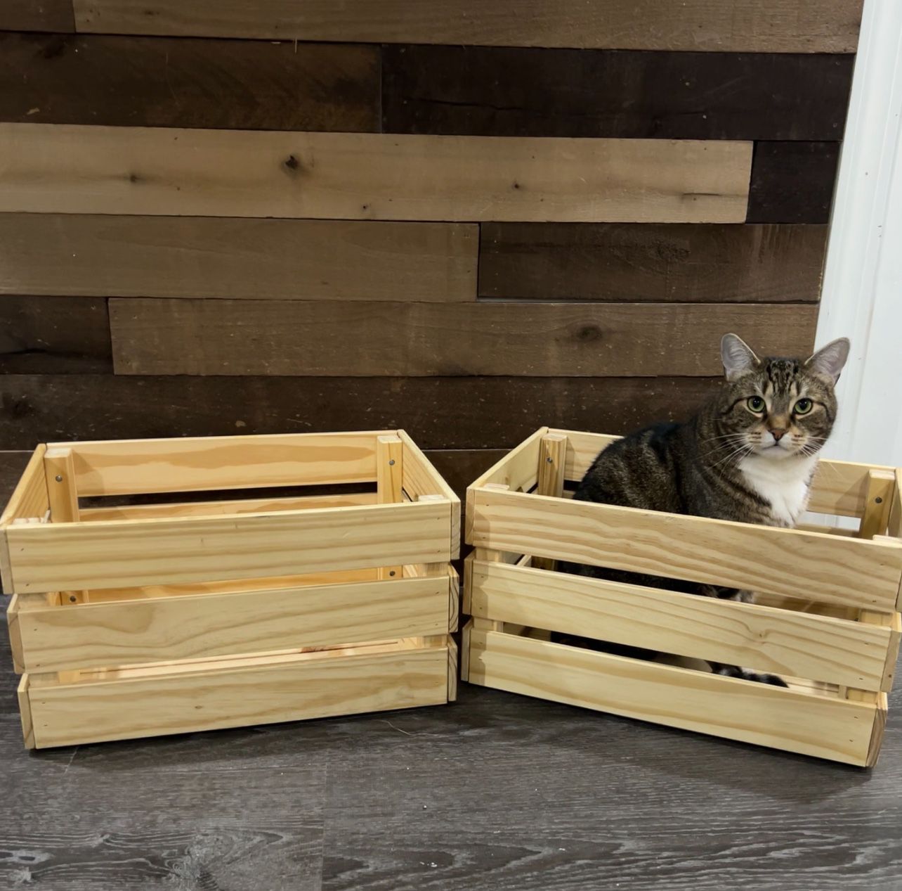 IKEA Set of Wooden Crates