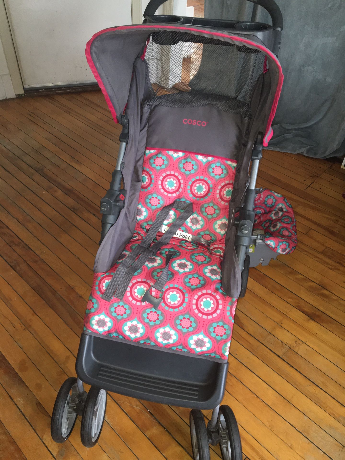 Car seat stroller combo