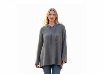 SHEIN Women’s Gray Hoodie Size Medium