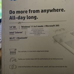 HP 14 Touch Screen Laptop 